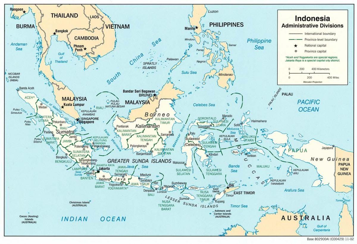 جاكرتا إندونيسيا خريطة العالم