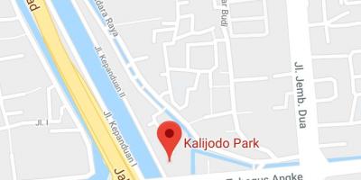 خريطة kalijodo جاكرتا