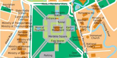 خريطة مكتب جاكرتا