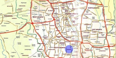 خريطة kemang جاكرتا